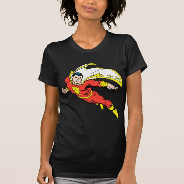Shazam Soaring T-Shirt (Vorderseite)