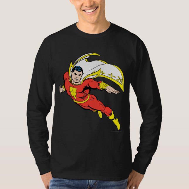 Shazam Soaring T-Shirt (Vorderseite)