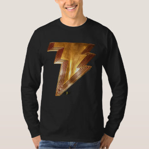 Shazam Zorn der Götter Shazam Realistischer Brustp T-Shirt