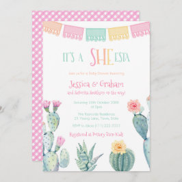 She-ESTA Señorita Mexican Fiesta Girl Baby Shower Einladung
