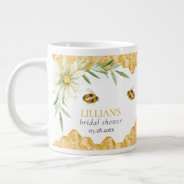 She Found Her Honey Bee Bridal Shower Favor Giant Jumbo-Tasse