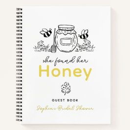 She found her Honey Hand-drawn Bridal Shower Notizbuch