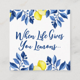 She Found Her Main Squeeze Bridal Shower  Begleitkarte