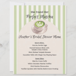 She Found Her Perfect Matcha Menu