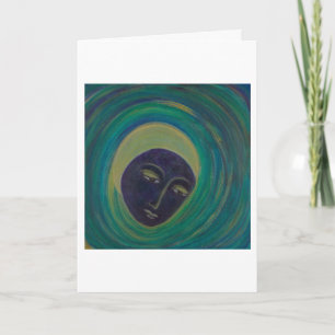 "She Hears Our Cries" Greeting Card, Poem Inside Karte