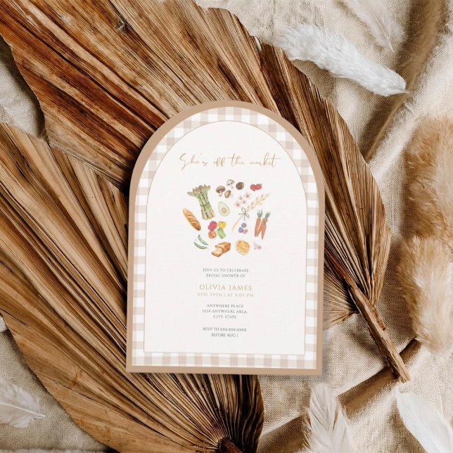 She is off the market floral bridal shower einladung (Von Creator hochgeladen)