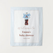 She Is Ready to Pop Blue Soda Pop Baby Shower