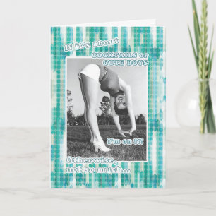 She knows wot's wot and is it! karte