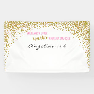 She leaves zu little sparkle she wherever goes banner