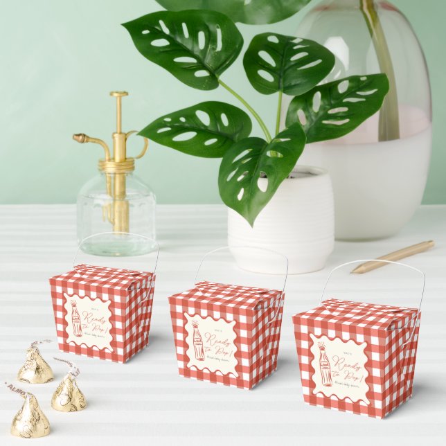 She’s ready to pop baby shower geschenkschachtel (Zahlreiche)