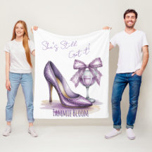 She’s Still Got It Purple High Heel Birthday