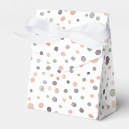 Shea Confetti Watercolor Dots Gefälts Box Geschenkschachtel