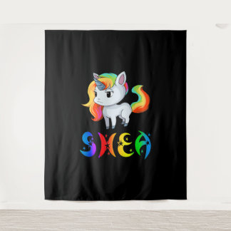 Shea Unicorn Wandteppich