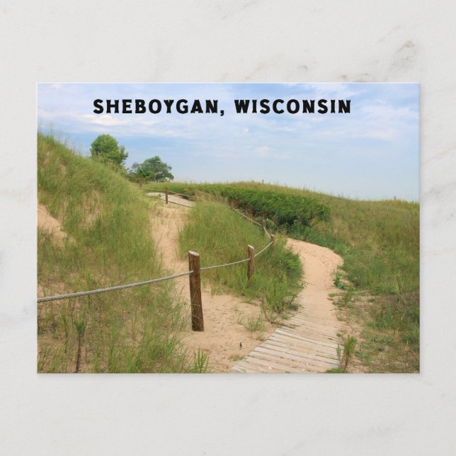 Sheboygan Wisconsin Postcard Postkarte (Vorderseite)