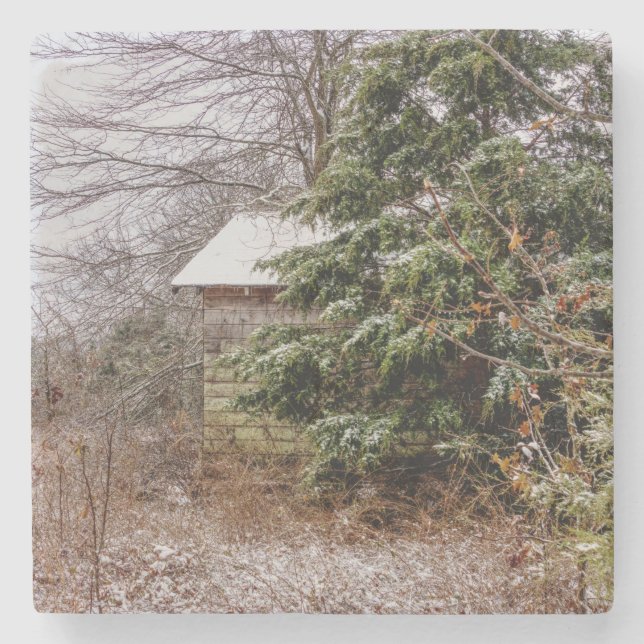Shed Abandoned Steinuntersetzer (Vorderseite)