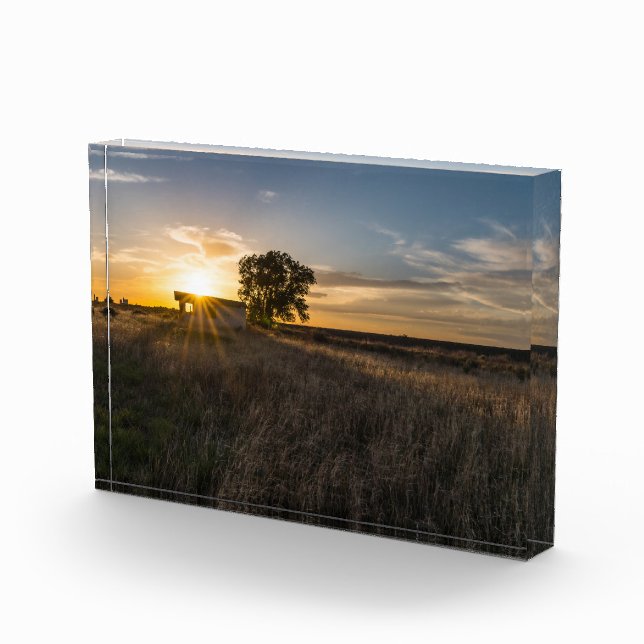 Shed Colorado Sunset Foto Block (Rechts)