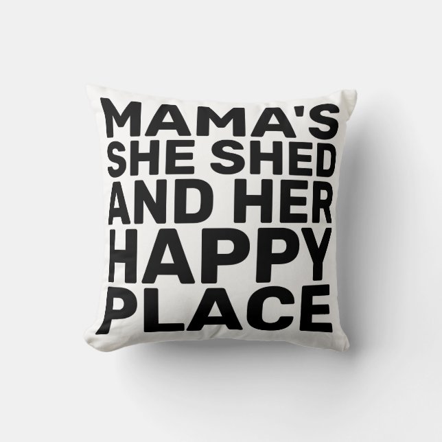 SHED SHED MAMA PILLOWS KISSEN (Vorderseite)
