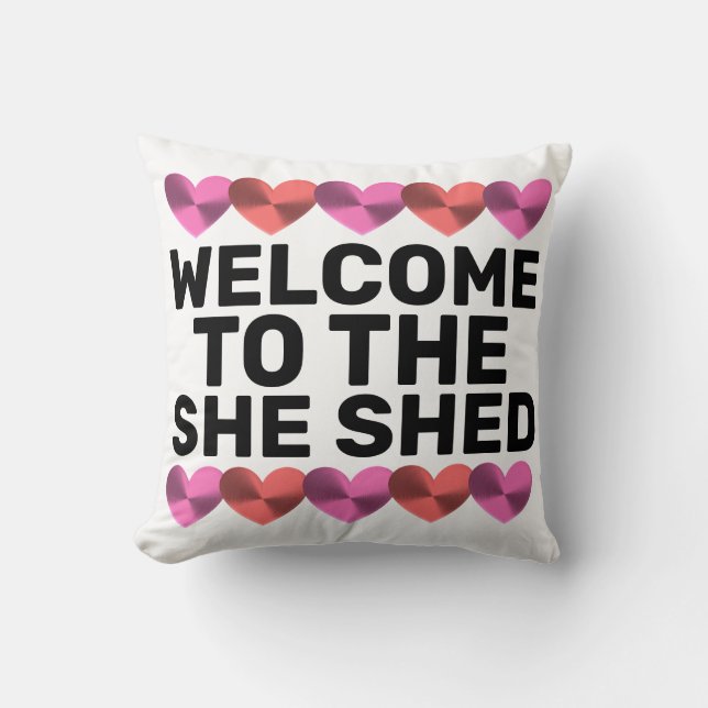 SHED SHED PILLOWS KISSEN (Vorderseite)