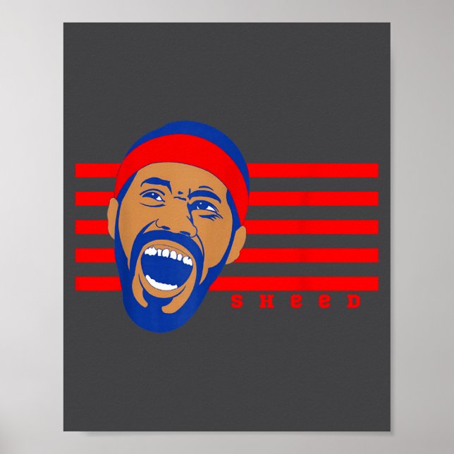 Sheed, Basketball Legends, Rasheed, Don't Lie, Wal Poster (Vorne)