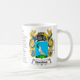 Sheehan Familien-Wappen Tasse