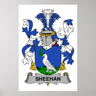 Sheehan Familienwappen Poster