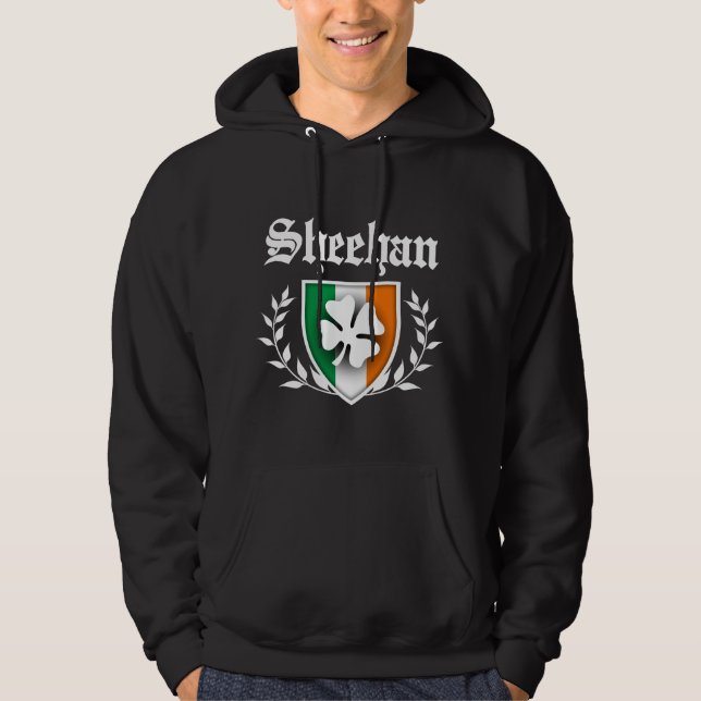 Sheehan Kleeblatt-Wappen Hoodie (Vorderseite)