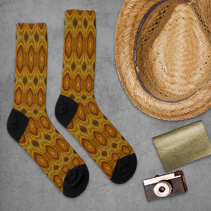 Sheen-faszinierende halbkreisförmige Muster Socken