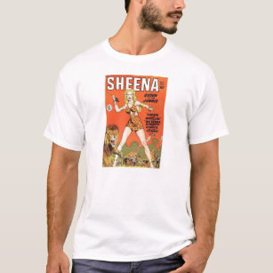 Sheena: Dschungel-Frauen-Comicbuch T-Shirt
