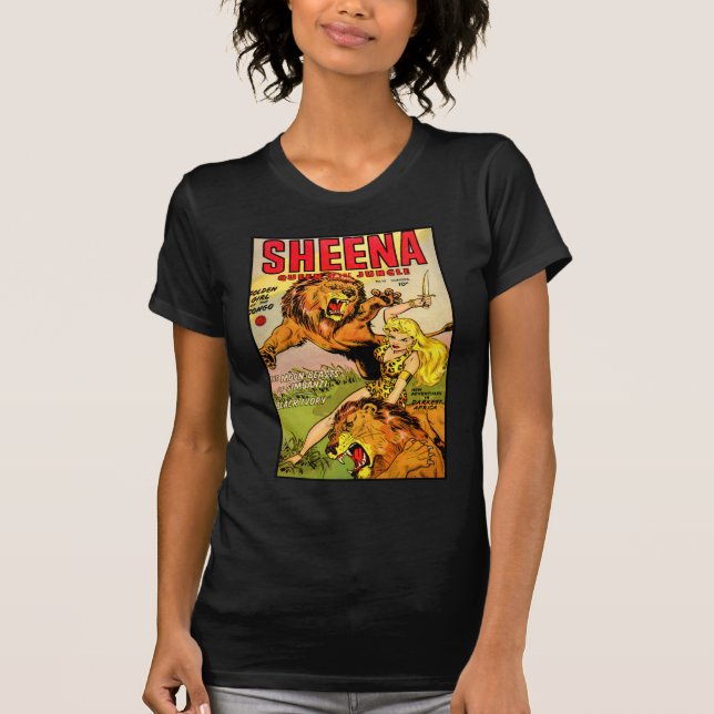 Sheena Königin des Dschungels T-Shirt (Vorderseite)