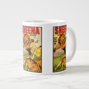 Sheena Queen of the Dschungel Jumbo-Tasse