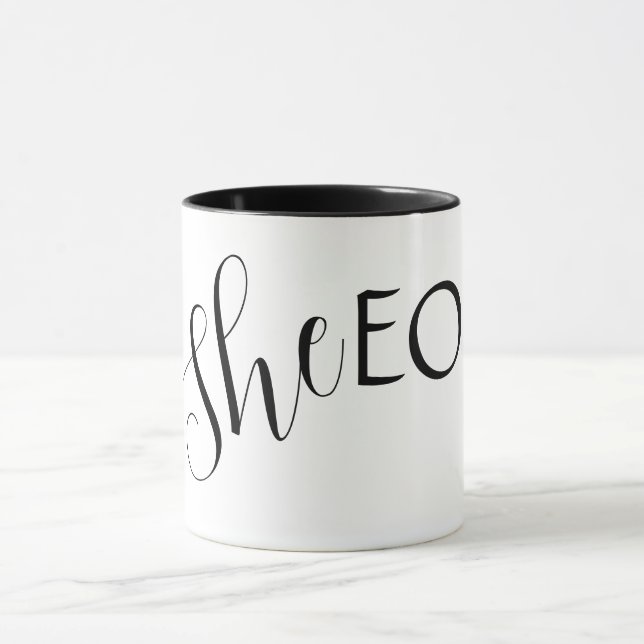 SheEO Professioneller Keramikbecher Tasse (Zentrum)