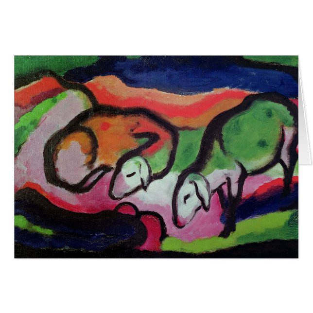 Sheep, 1912 (Vorderseite (Horizontal))