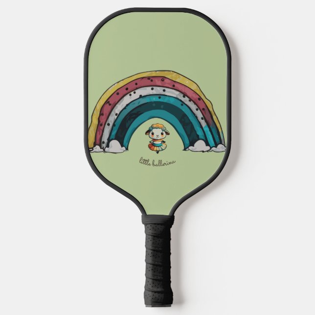 Sheep Ballerina Pickleball Schläger (Vorderseite)