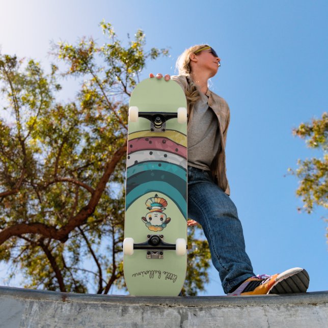 Sheep Ballerina Skateboard (Außen 1)