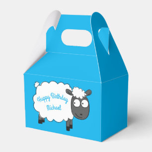 Sheep Birthday Party Niedlicher Cartoon Geschenkschachtel