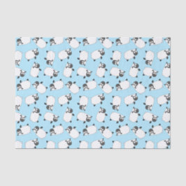 Sheep Birthday Party Niedlicher Cartoon Seidenpapier