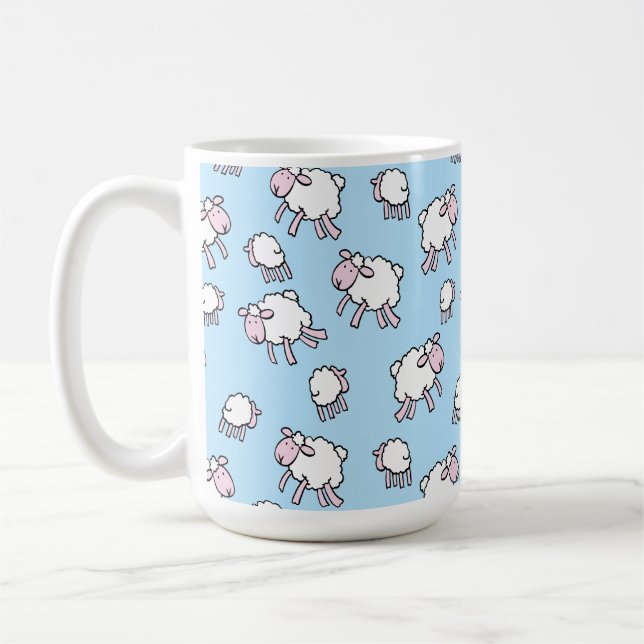 Sheep Blue Kaffeetasse (Links)