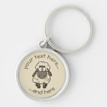 Sheep Cartoon Beige