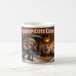 Sheep Cote Clod Icelandic Yule Lad Postcard Kaffeetasse