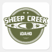 Sheep Creek Wild und Landschaftlicher Fluss Idaho 