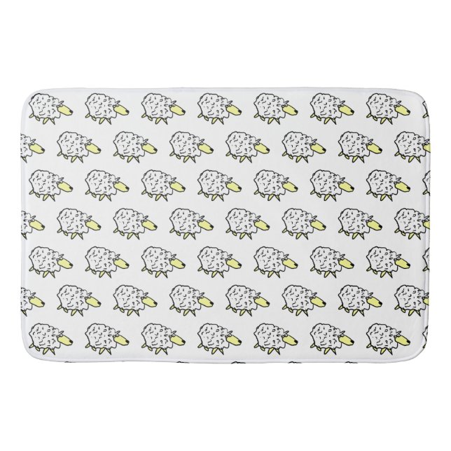 Sheep Design Badematte (Vorderseite)