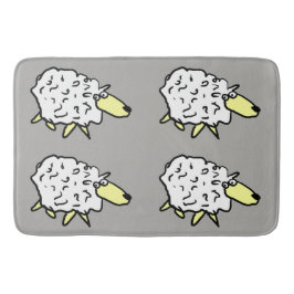 Sheep Design Badematte