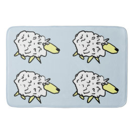 Sheep Design Badematte