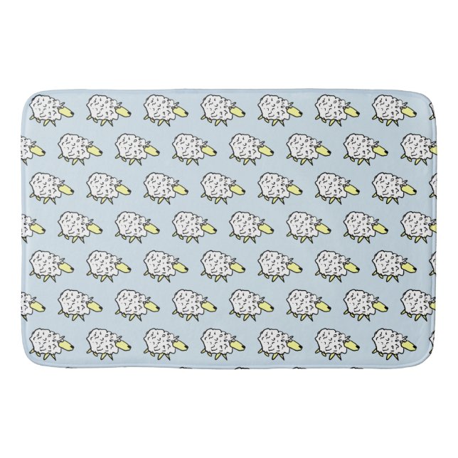 Sheep Design Badematte (Vorderseite)