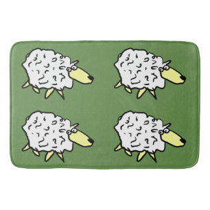 Sheep Design Badematte