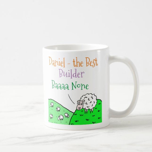 Sheep Design Builder Kaffeetasse (Rechts)