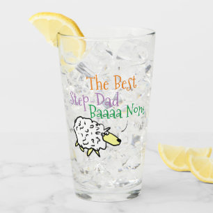 Sheep-Design für den Best Step-Vater Glas