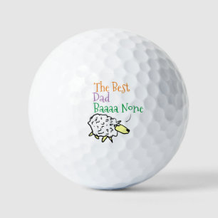 Sheep Design für die besten Vater-Golfbälle Golfball