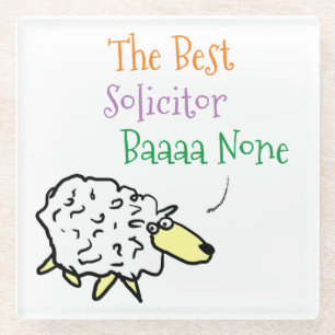 Sheep Design für einen Untersetzer aus Solicitor