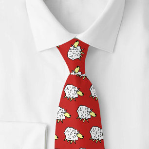 Sheep Design Krawatte